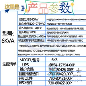 6KVA技术参数水印